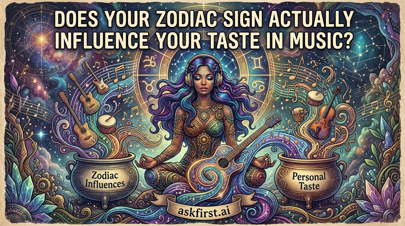 Does your zodiac sign actually influence your taste in music? Does your zodiac sign actually influence your taste in music?