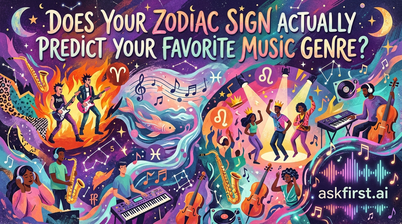 Does your zodiac sign actually predict your favorite music genre? Does your zodiac sign actually predict your favorite music genre?