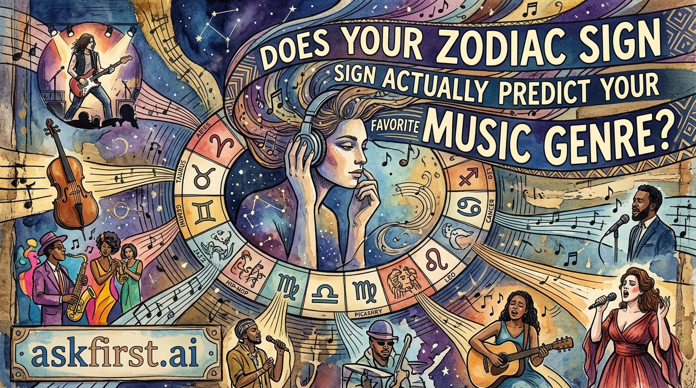 Does your zodiac sign actually predict your favorite music genre? Does your zodiac sign actually predict your favorite music genre?