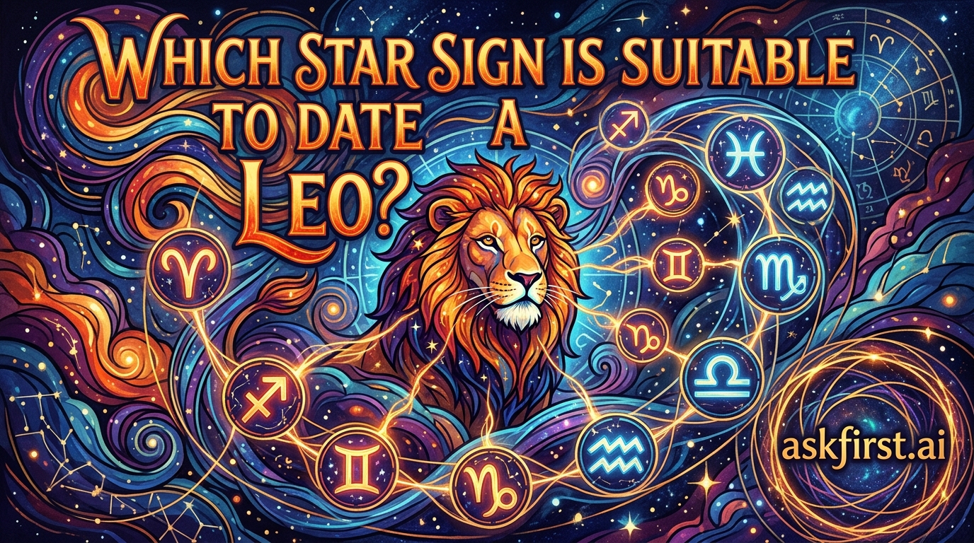 Which star sign is suitable to date a Leo? Which star sign is suitable to date a Leo?