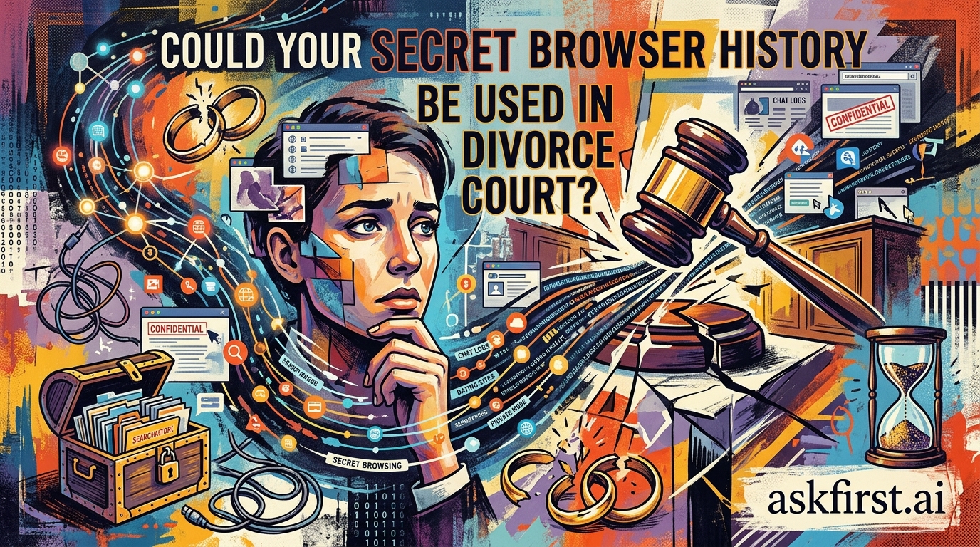 Could your secret browser history be used in divorce court? Could your secret browser history be used in divorce court?