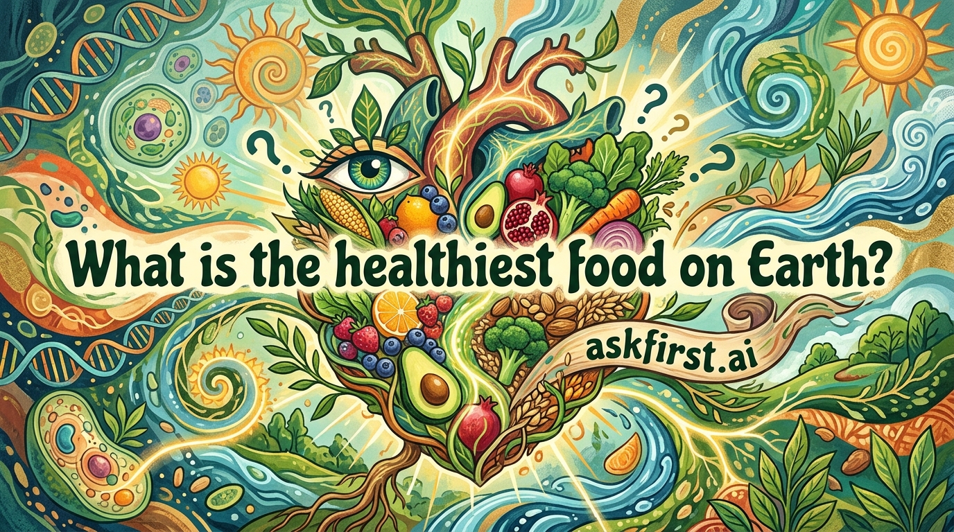 What is the healthiest food on Earth? What is the healthiest food on Earth?