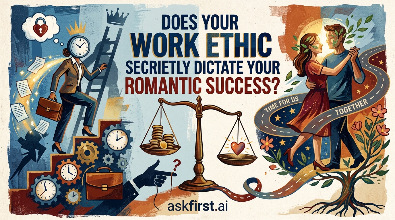 Does your work ethic secretly dictate your romantic success? Does your work ethic secretly dictate your romantic success?