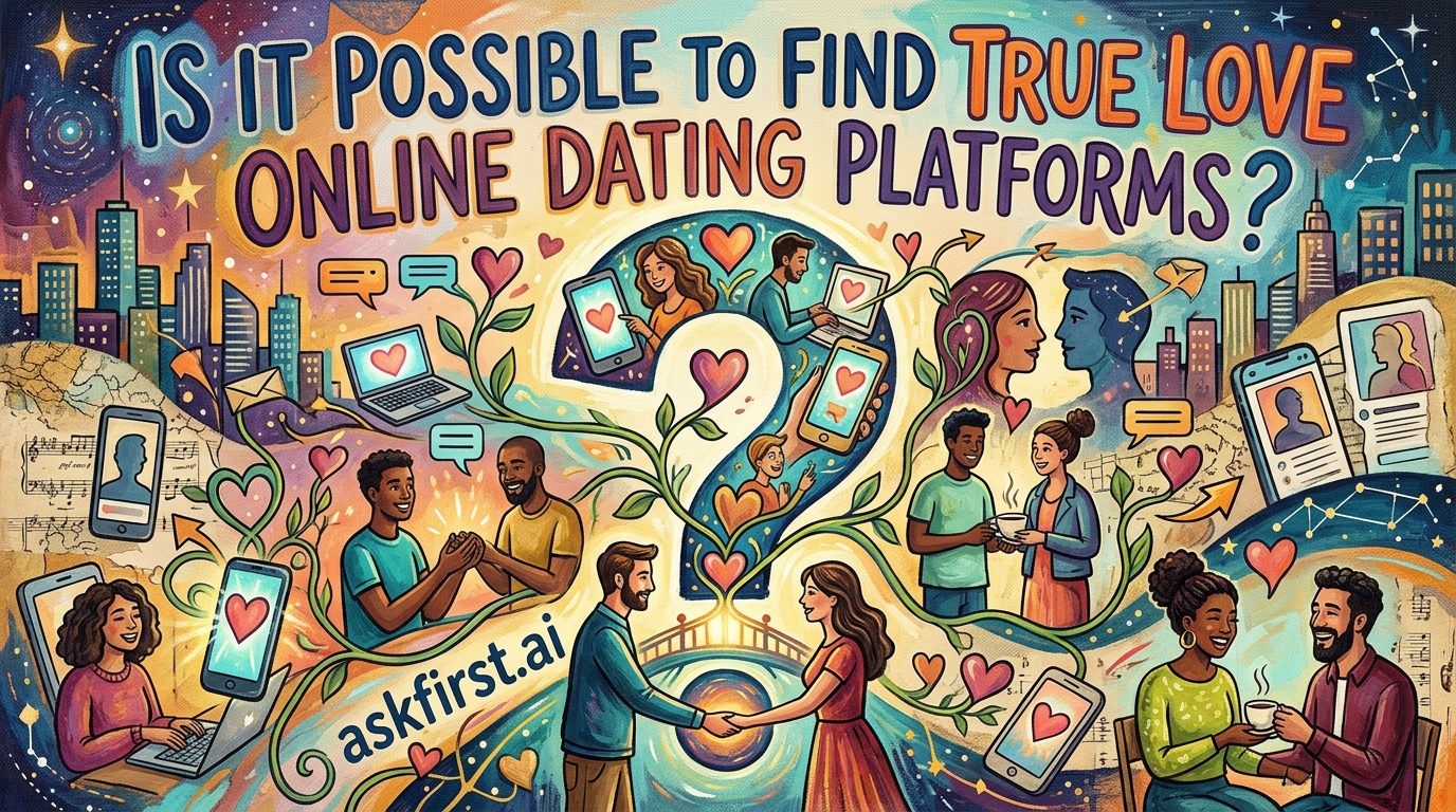Is it possible to find true love online dating platforms? Is it possible to find true love online dating platforms?