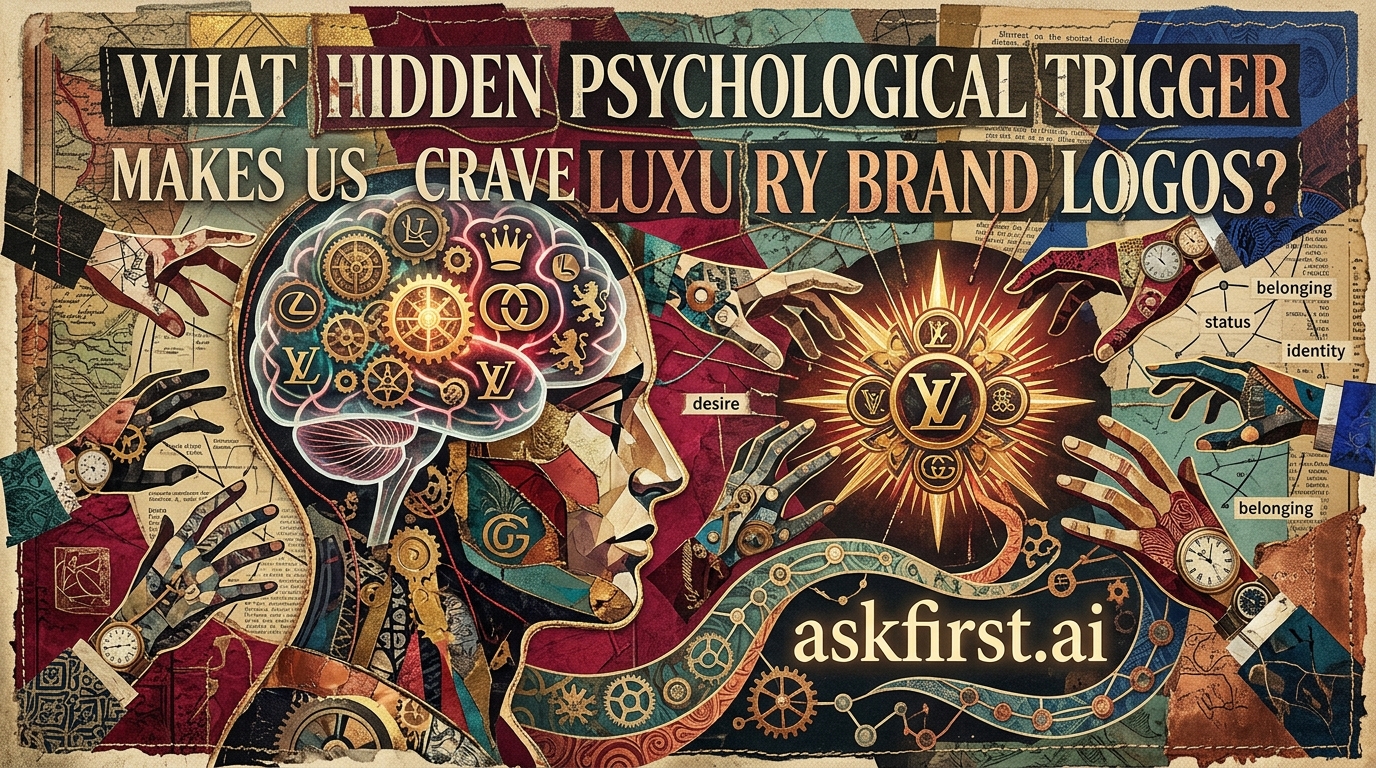 What hidden psychological trigger makes us crave luxury brand logos? What hidden psychological trigger makes us crave luxury brand logos?