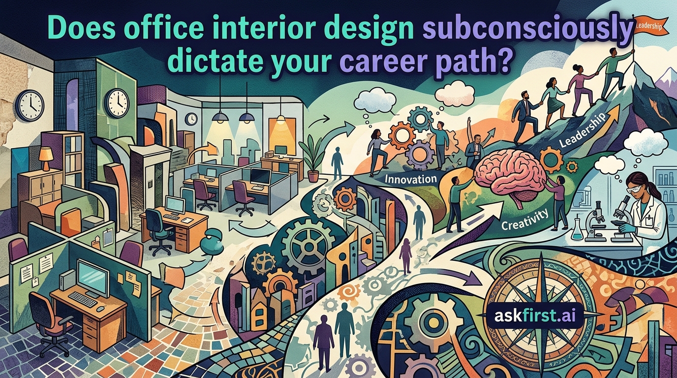 Does office interior design subconsciously dictate your career path? Does office interior design subconsciously dictate your career path?