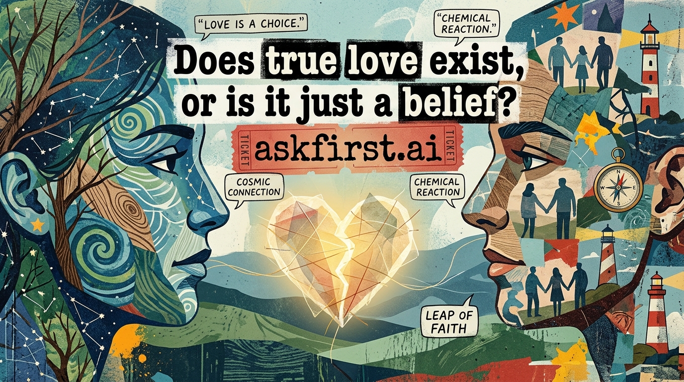 Does true love exist, or is it just a belief? Does true love exist, or is it just a belief?