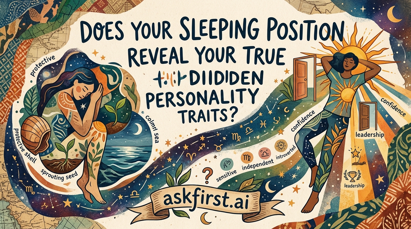 Does your sleeping position reveal your true hidden personality traits? Does your sleeping position reveal your true hidden personality traits?