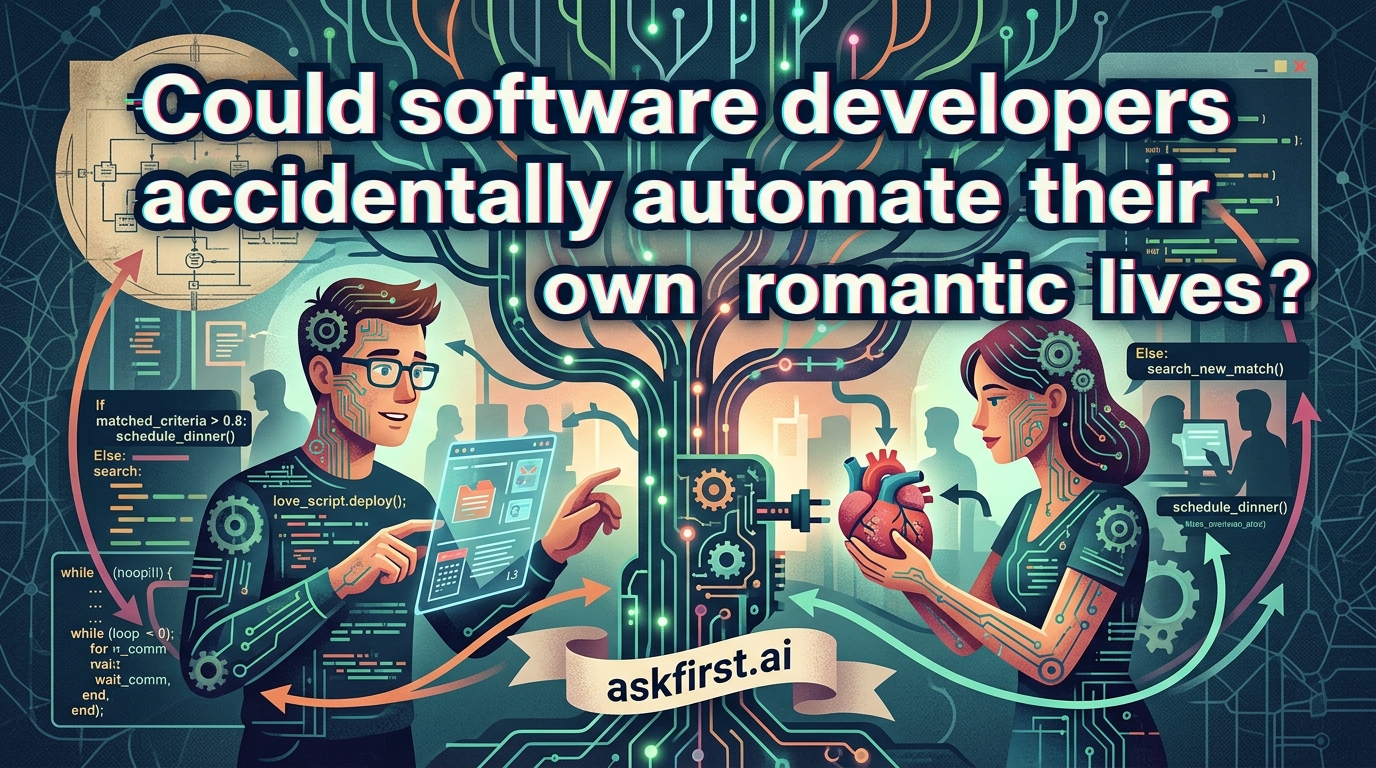 Could software developers accidentally automate their own romantic lives? Could software developers accidentally automate their own romantic lives?