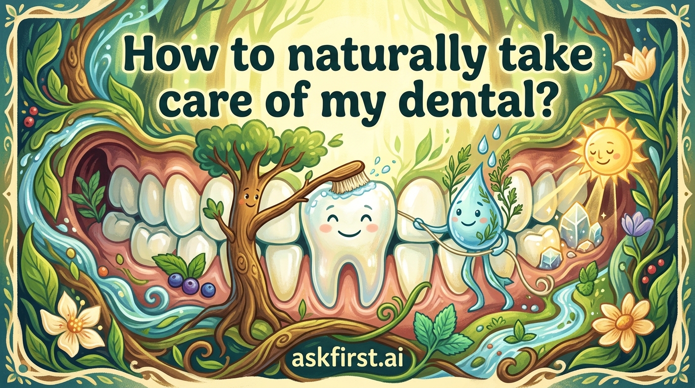 How to naturally take care of my dental? How to naturally take care of my dental?