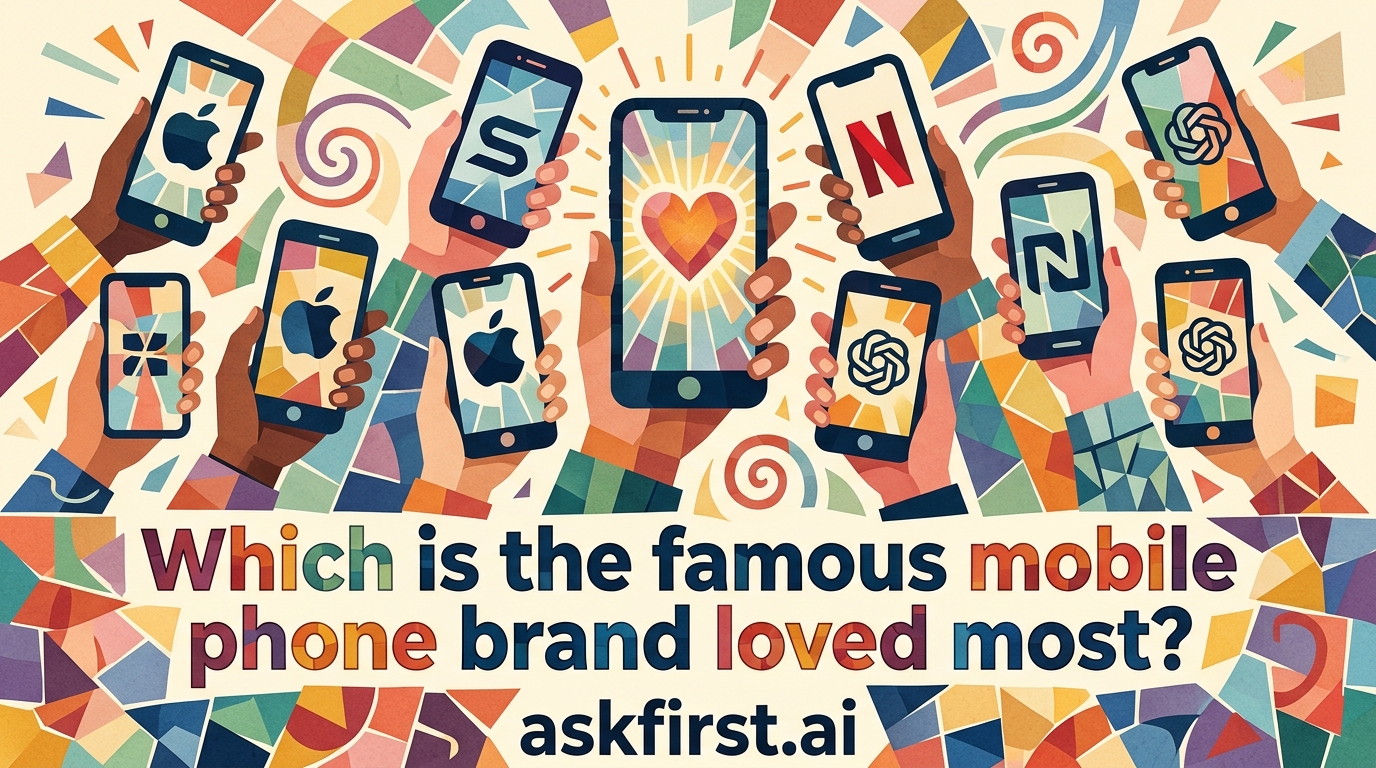 Which is the famous mobile phone brand loved most? Which is the famous mobile phone brand loved most?