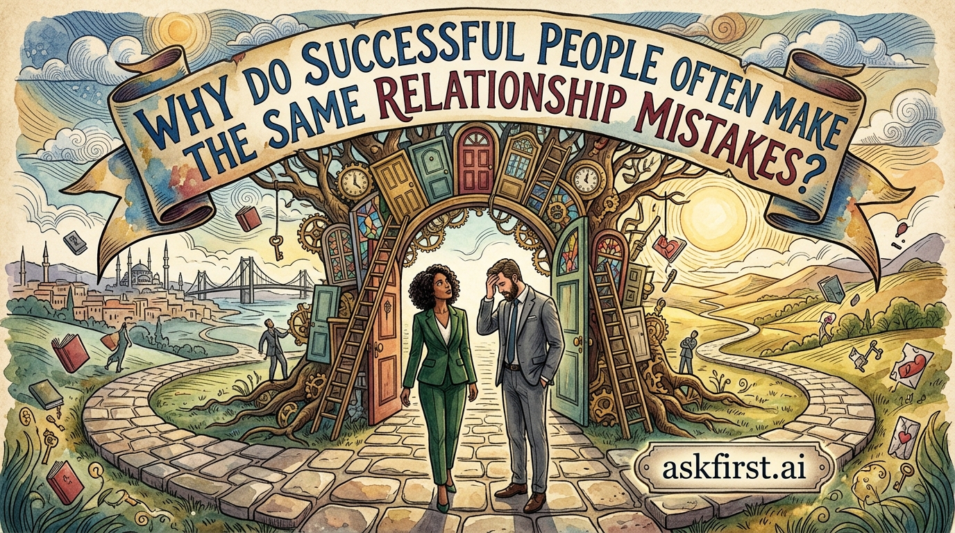 Why do successful people often make the same relationship mistakes? Why do successful people often make the same relationship mistakes?