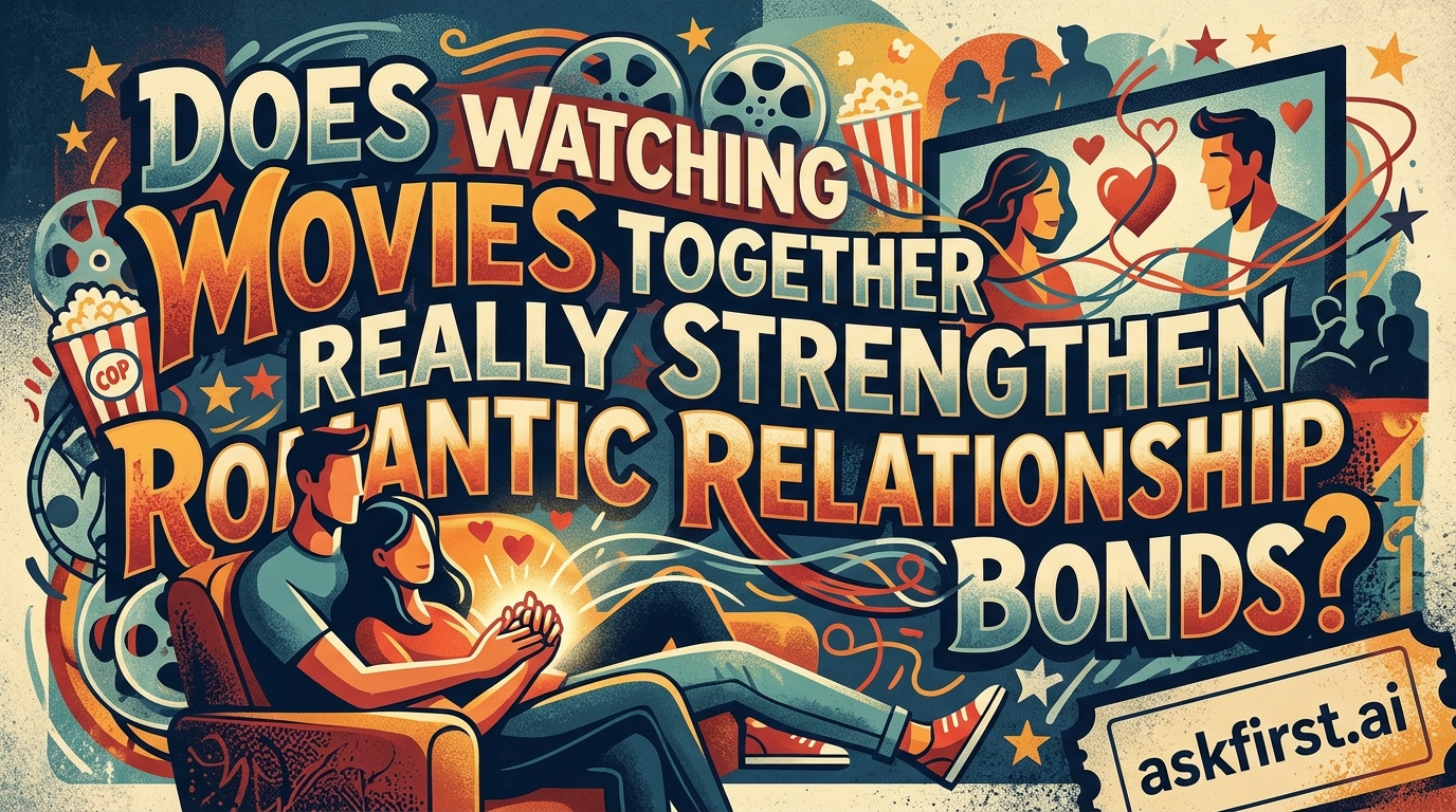 Does watching movies together really strengthen romantic relationship bonds? Does watching movies together really strengthen romantic relationship bonds?