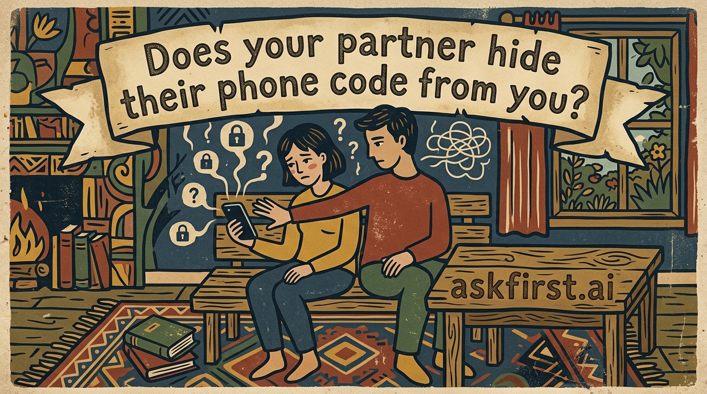 Does your partner hide their phone code from you? Does your partner hide their phone code from you?