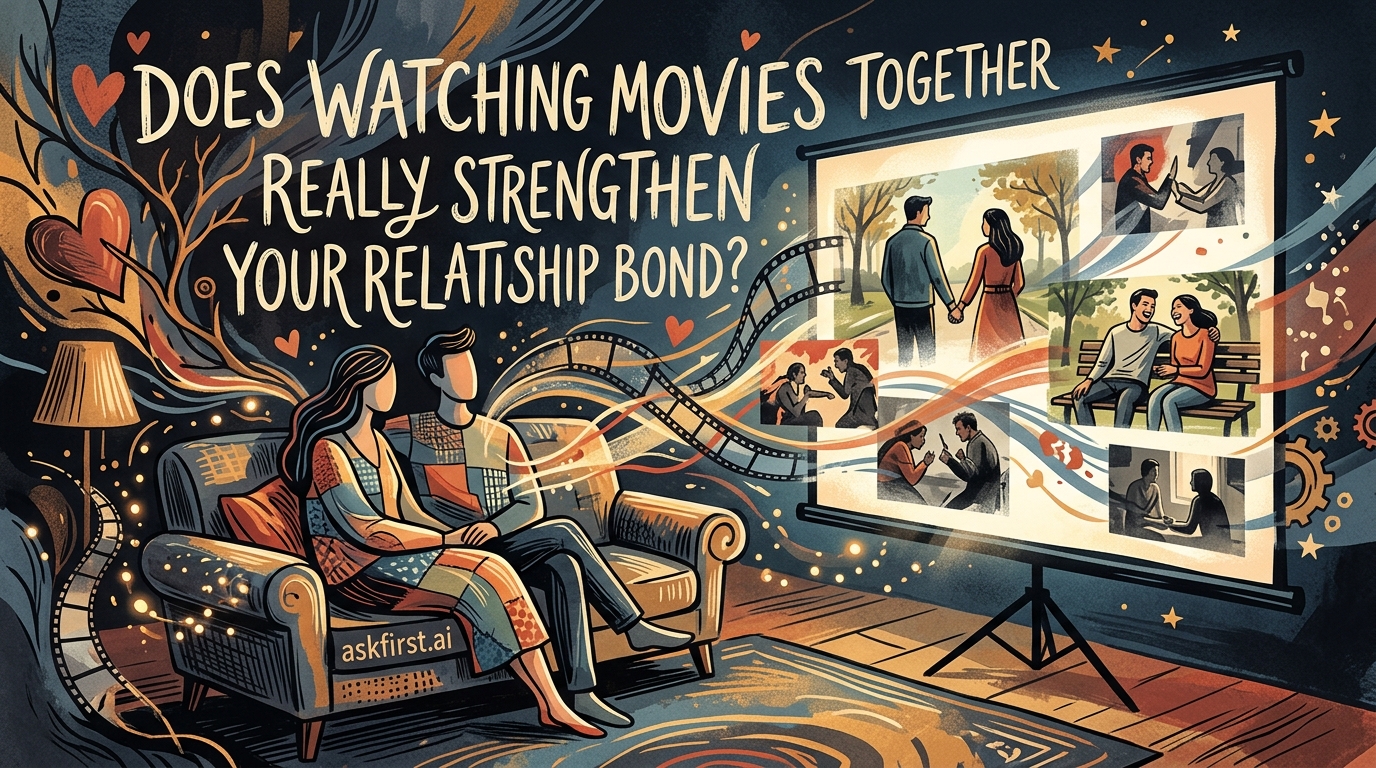 Does watching movies together really strengthen your relationship bond? Does watching movies together really strengthen your relationship bond?
