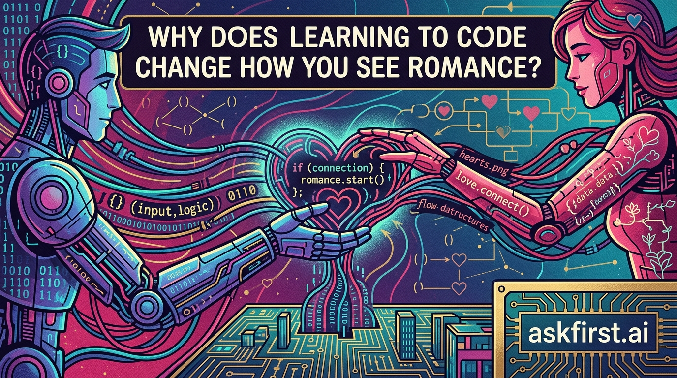 Why does learning to code change how you see romance? Why does learning to code change how you see romance?