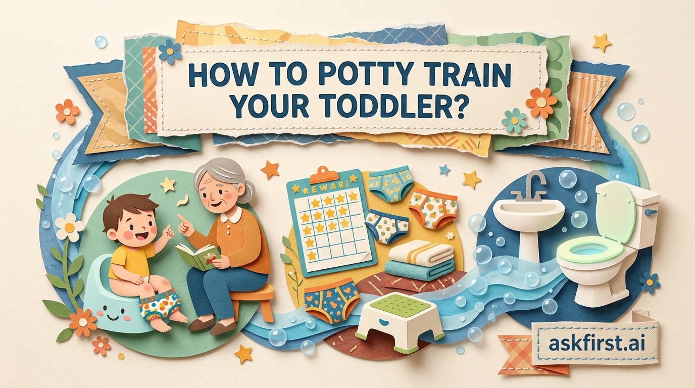 How to potty train your toddler? How to potty train your toddler?