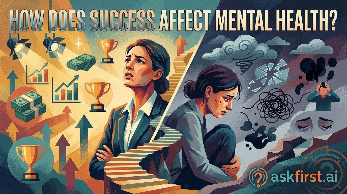 How does success affect mental health? How does success affect mental health?