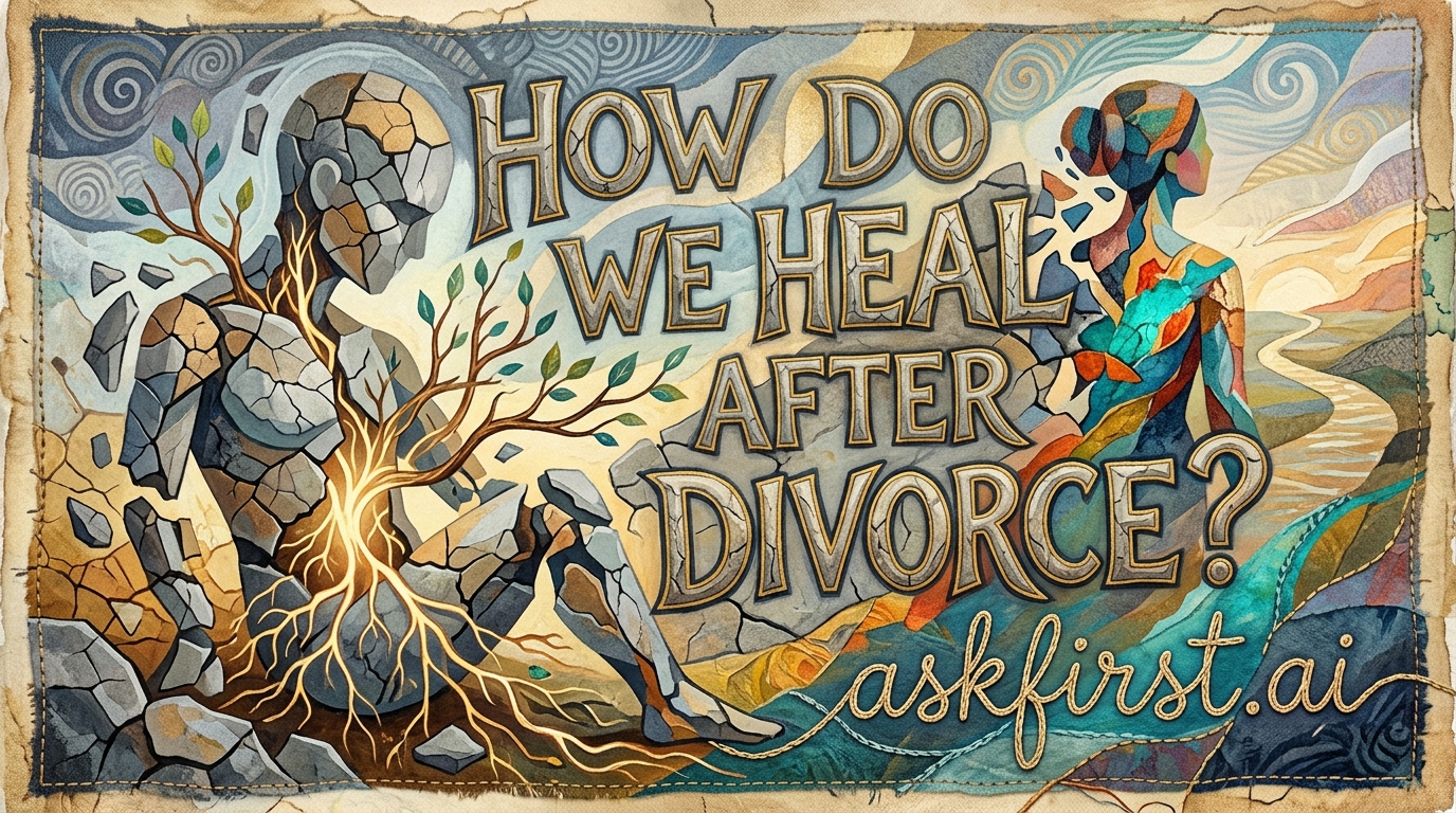 How do we heal after divorce? How do we heal after divorce?