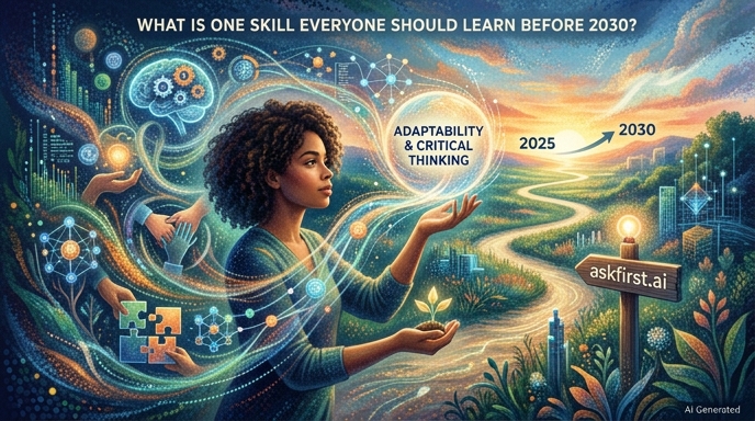 What is one skill everyone should learn before 2030? What is one skill everyone should learn before 2030?