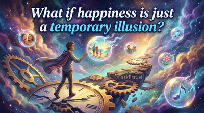 What if happiness is just a temporary illusion?