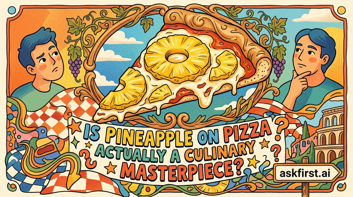 Is pineapple on pizza actually a culinary masterpiece? Is pineapple on pizza actually a culinary masterpiece?