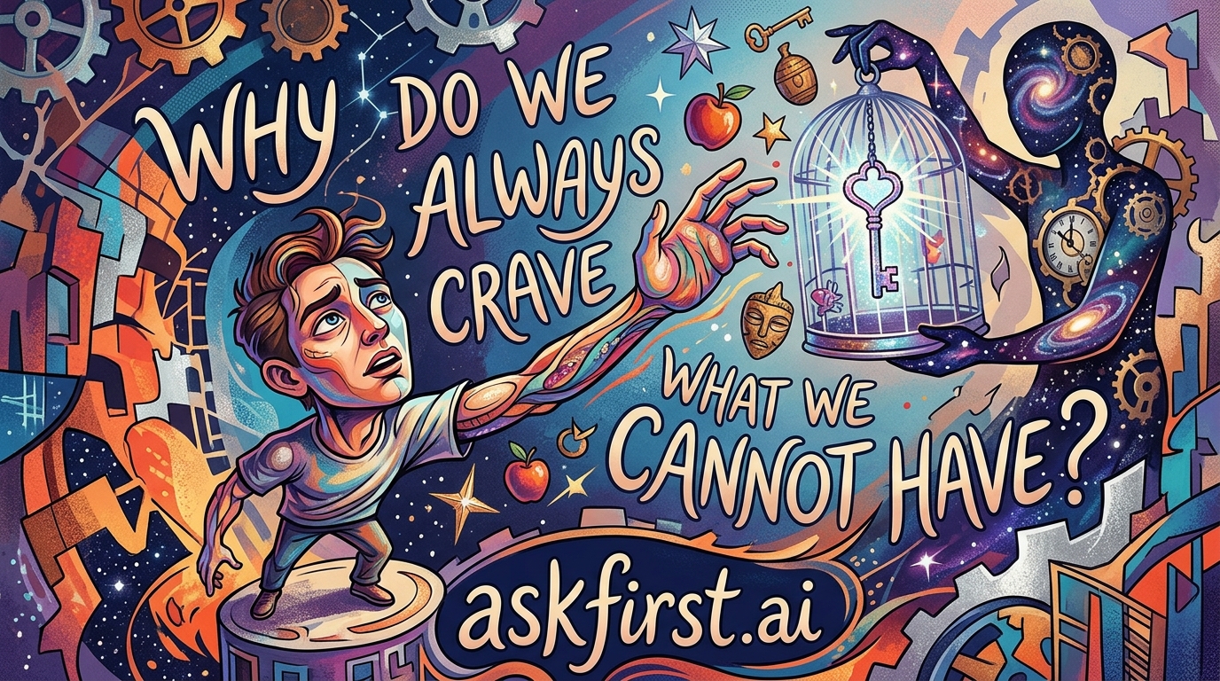 Why do we always crave what we cannot have? Why do we always crave what we cannot have?