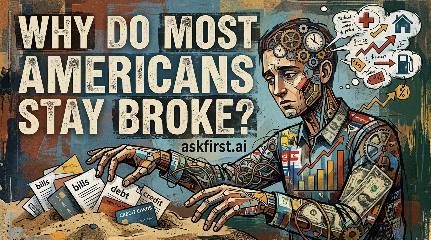 Why do most Americans stay broke? Why do most Americans stay broke?
