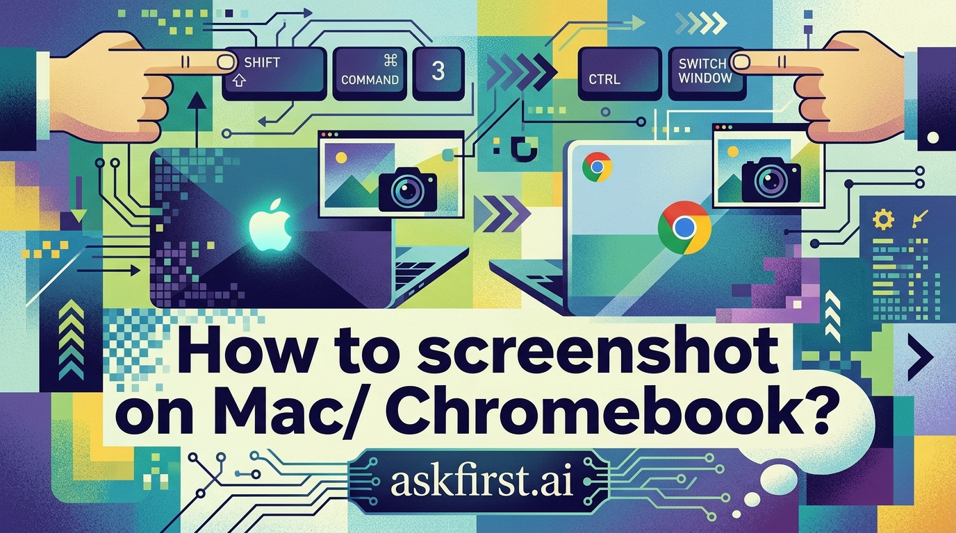 How to screenshot on Mac/ Chromebook? How to screenshot on Mac/ Chromebook?