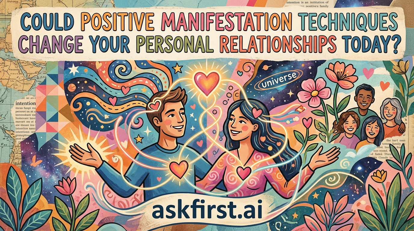 Could positive manifestation techniques change your personal relationships today? Could positive manifestation techniques change your personal relationships today?