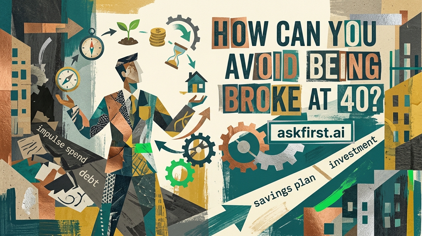 How can you avoid being broke at 40? How can you avoid being broke at 40?