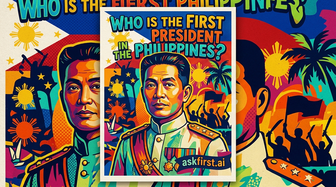 Who is the first president in the Philippines? Who is the first president in the Philippines?