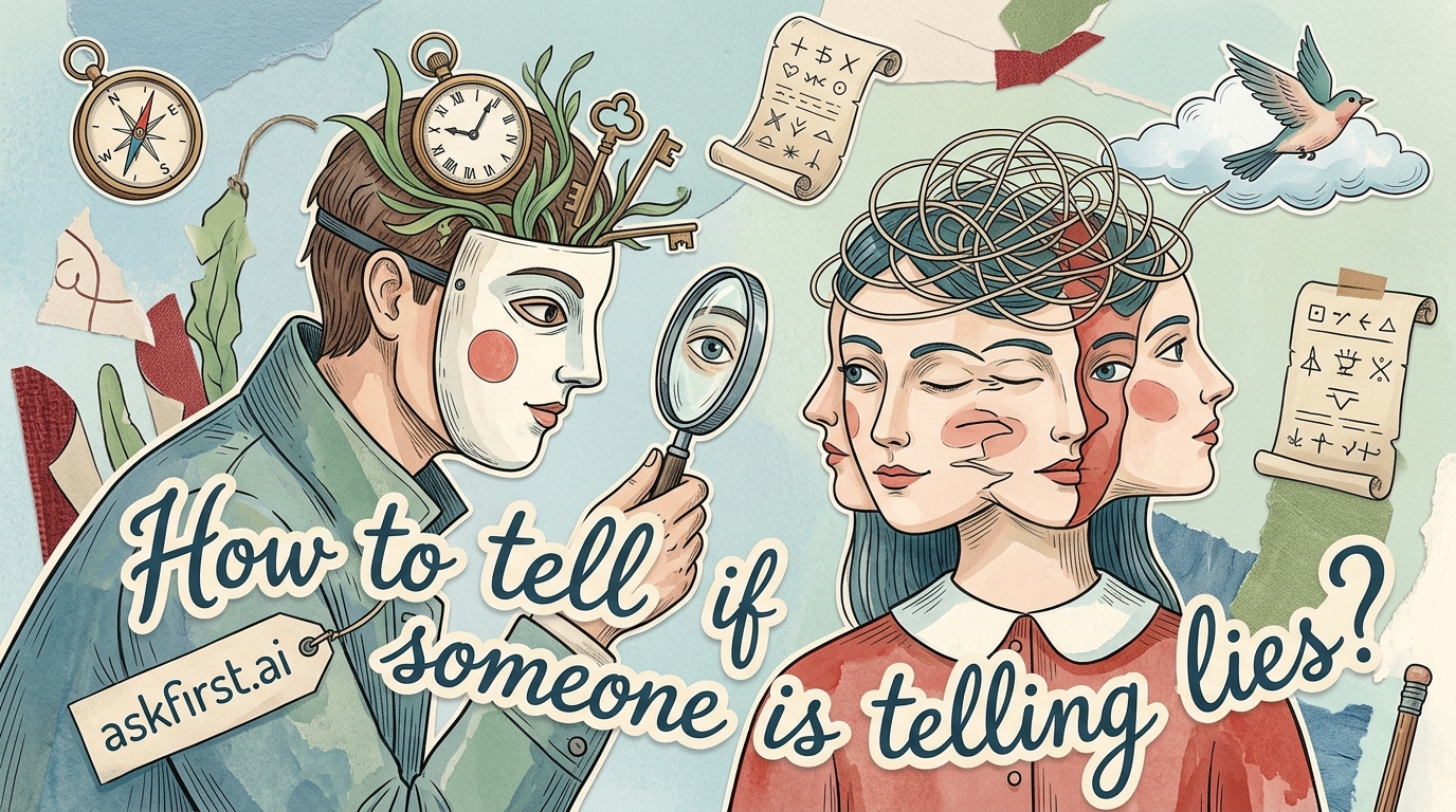 How to tell if someone is telling lies? How to tell if someone is telling lies?