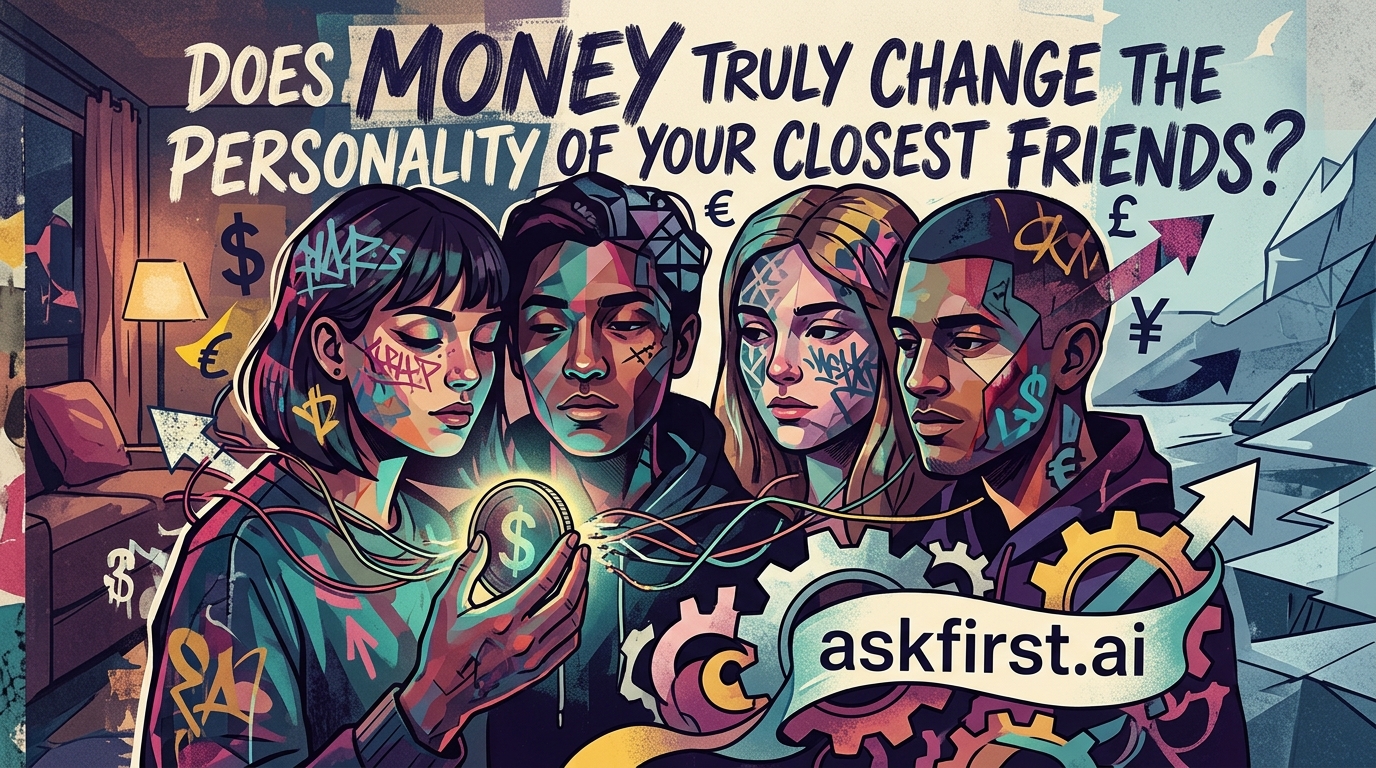 Does money truly change the personality of your closest friends? Does money truly change the personality of your closest friends?