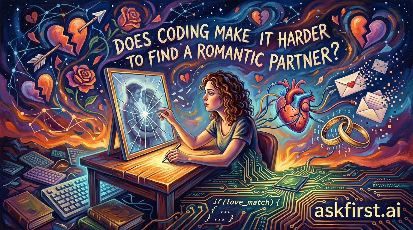 Does coding make it harder to find a romantic partner? Does coding make it harder to find a romantic partner?