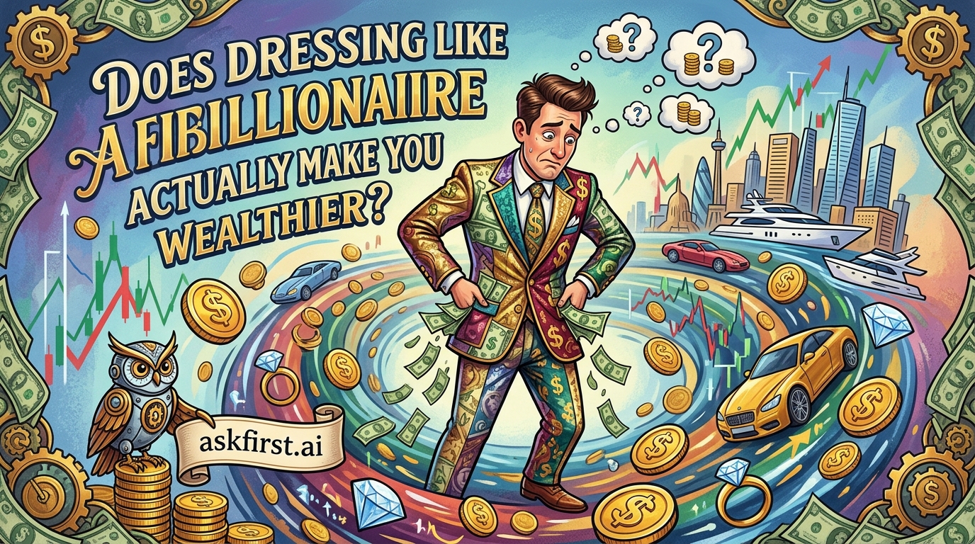Does dressing like a billionaire actually make you wealthier? Does dressing like a billionaire actually make you wealthier?