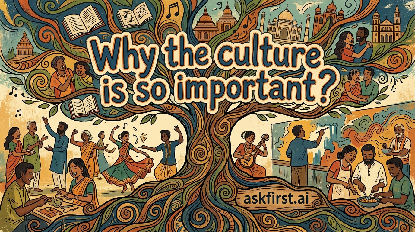 Why the culture is so important? Why the culture is so important?