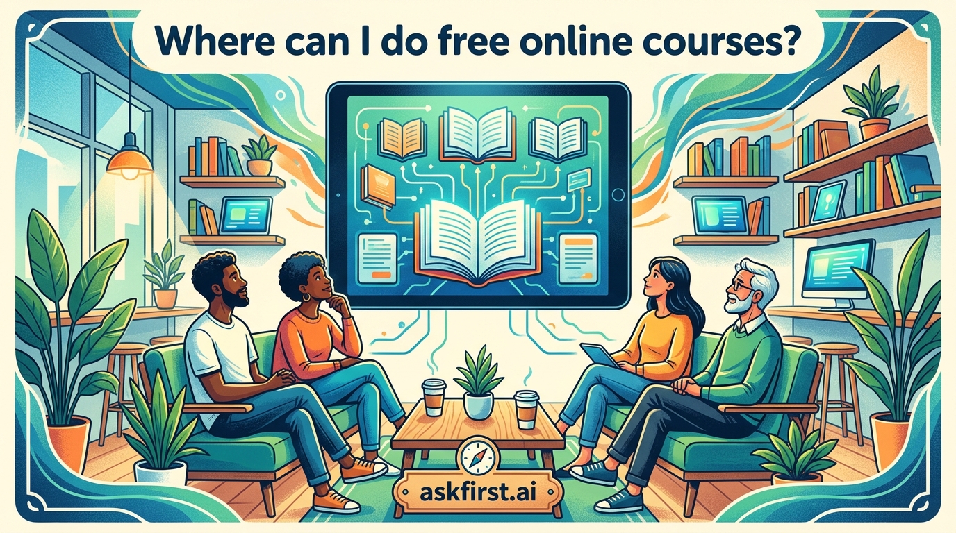 Where can I do free online courses? Where can I do free online courses?