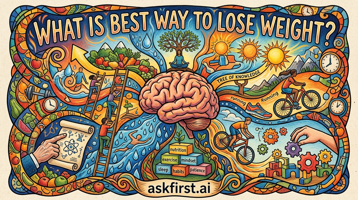 What is best way to lose weight? What is best way to lose weight?