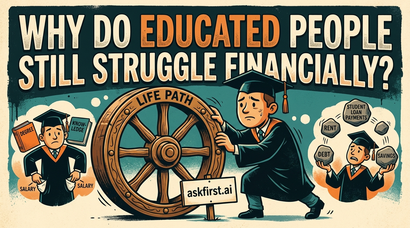 Why do educated people still struggle financially? Why do educated people still struggle financially?