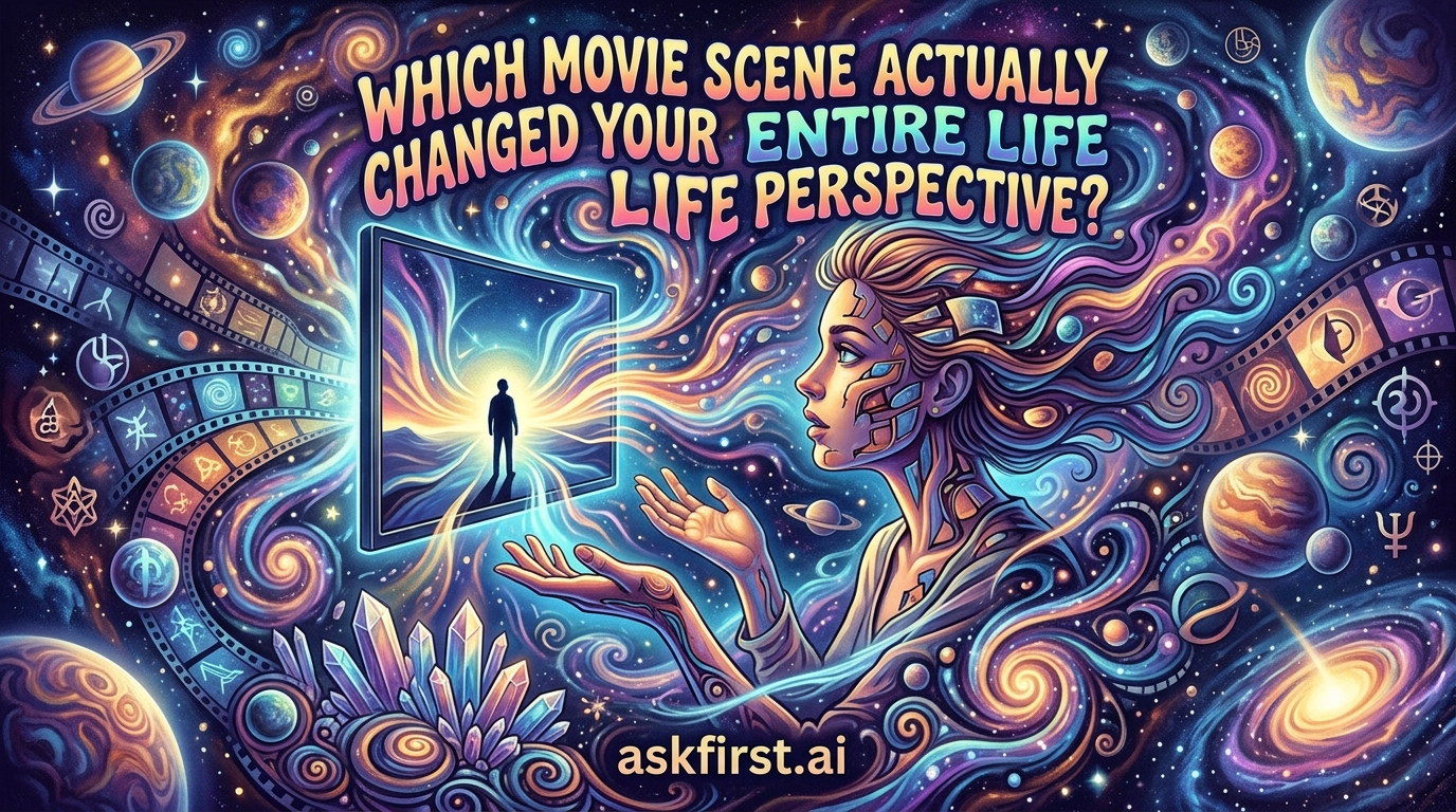 Which movie scene actually changed your entire life perspective? Which movie scene actually changed your entire life perspective?