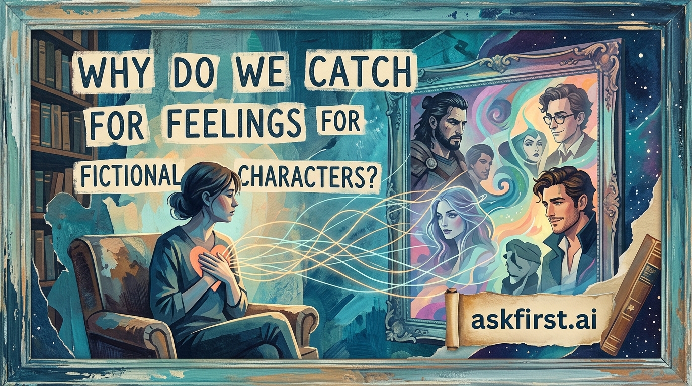 Why do we catch feelings for fictional characters? Why do we catch feelings for fictional characters?