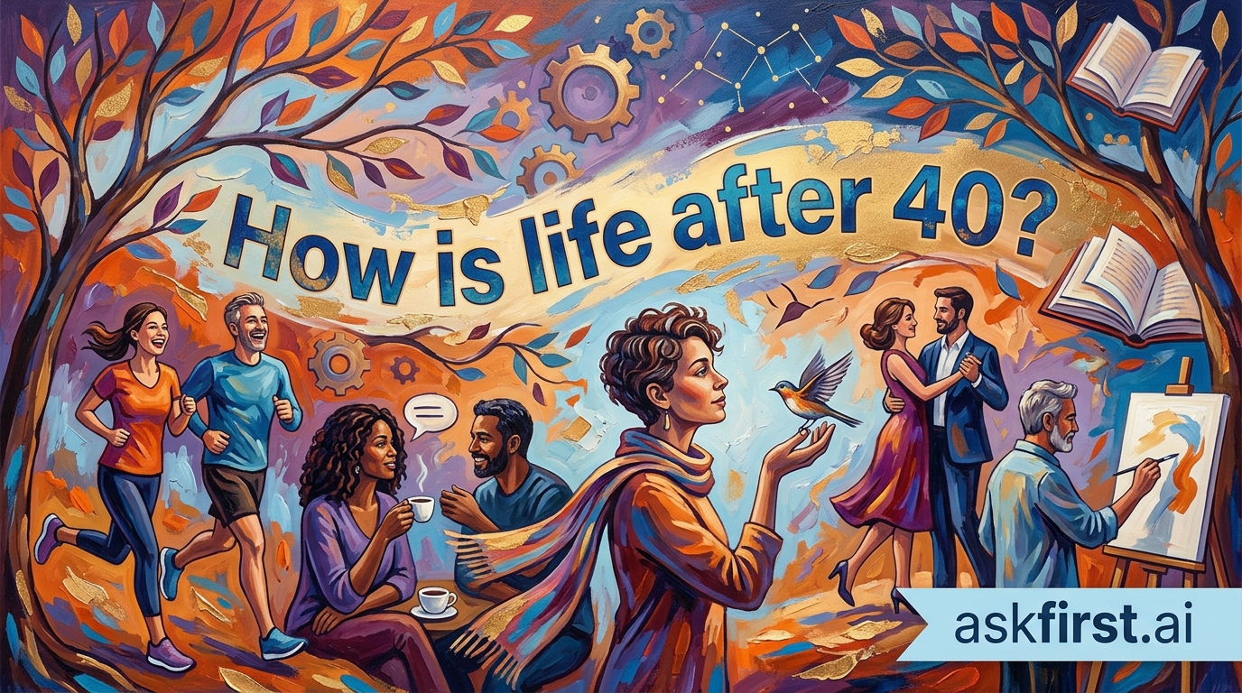 How is life after 40? How is life after 40?