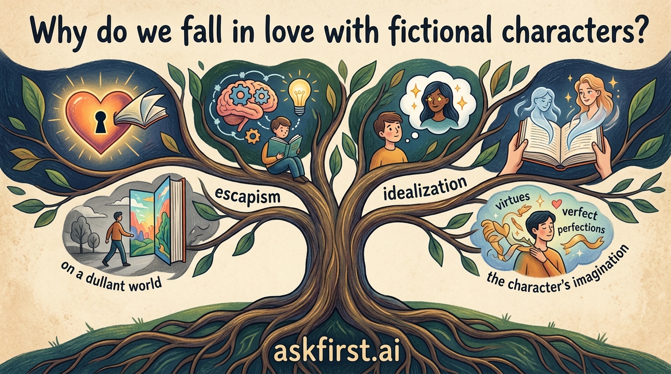 Why do we fall in love with fictional characters? Why do we fall in love with fictional characters?