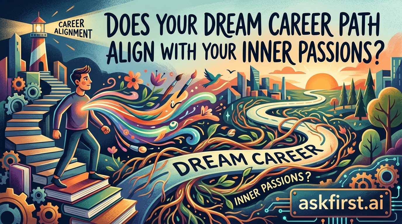 Does your dream career path align with your inner passions? Does your dream career path align with your inner passions?