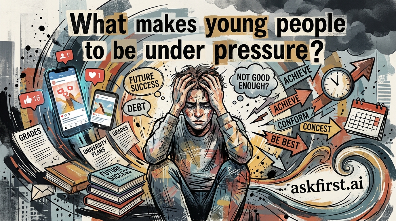 What makes young people to be under pressure? What makes young people to be under pressure?