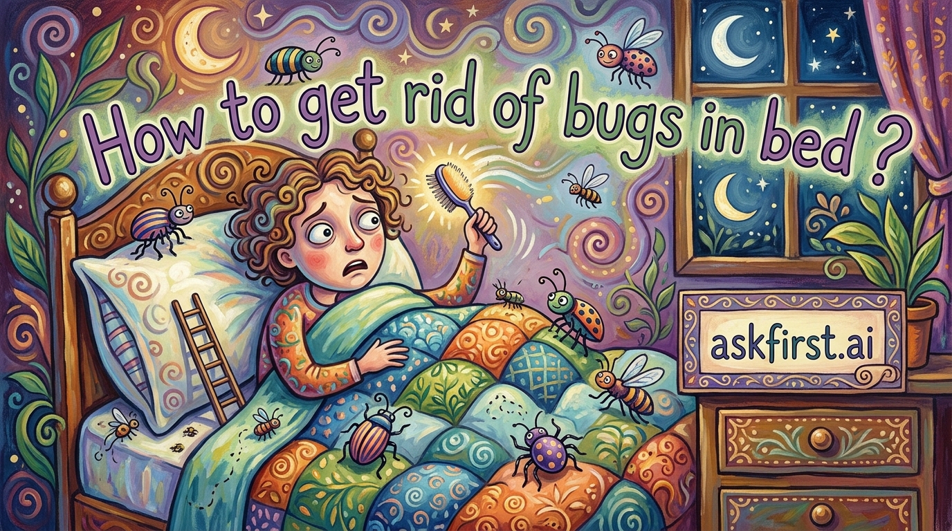 How to get rid of bugs in bed ? How to get rid of bugs in bed ?