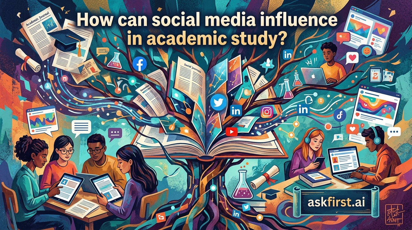 How can social media influence in academic study? How can social media influence in academic study?