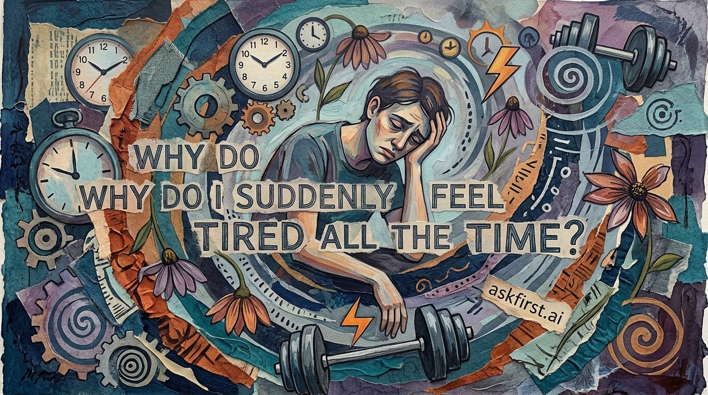 Why do I suddenly feel tired all the time? Why do I suddenly feel tired all the time?