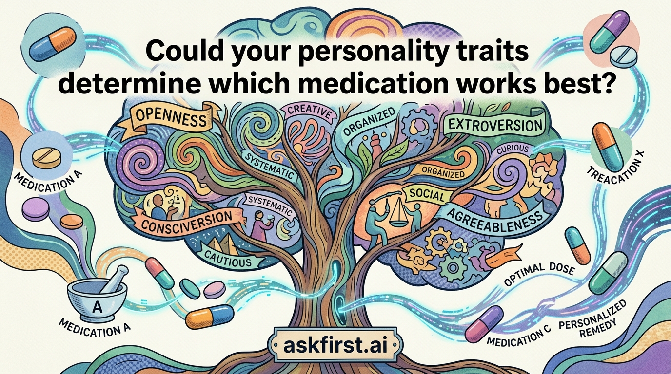 Could your personality traits determine which medication works best? Could your personality traits determine which medication works best?